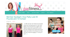 Desktop Screenshot of foxfitness.com
